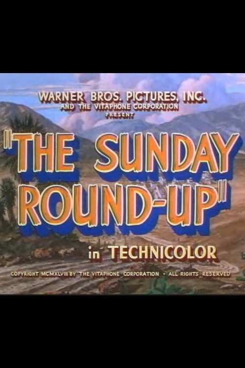 Movie poster for The Sunday Round-Up (1936)