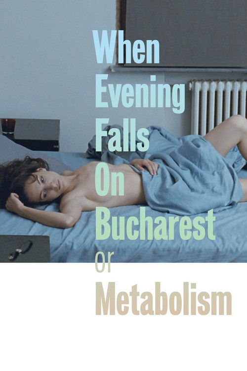 Movie poster for When Evening Falls on Bucharest or Metabolism (2013)