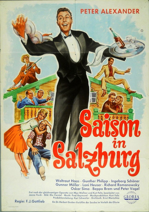 Movie poster for Season in Salzburg (1961)