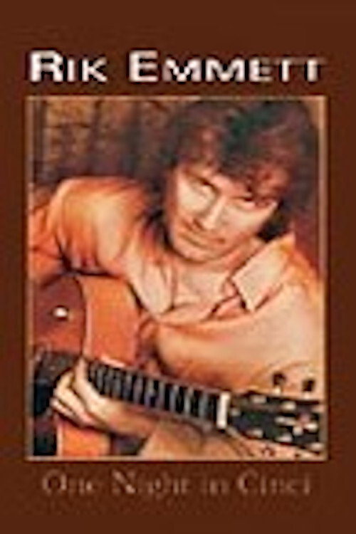 Movie poster for Rik Emmett - One Night in Cinci (2004)