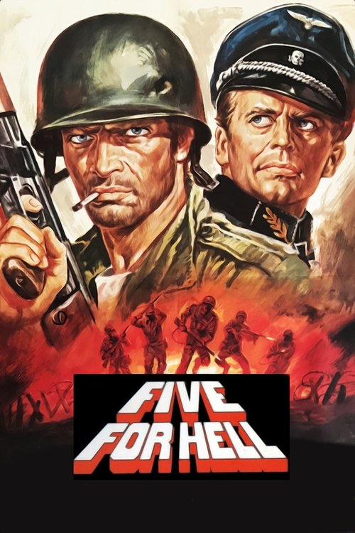 Movie poster for Five for Hell (1969)