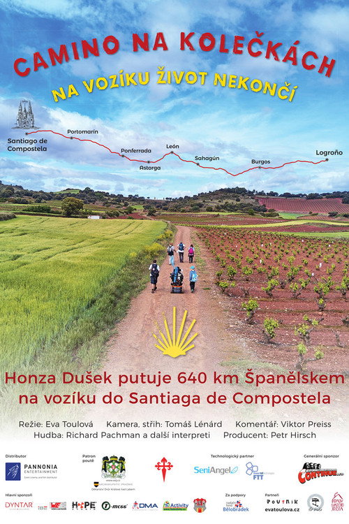 Movie poster for Camino na kolečkách (2017)
