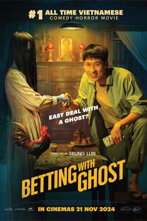 Movie poster for Betting with Ghost (2024)