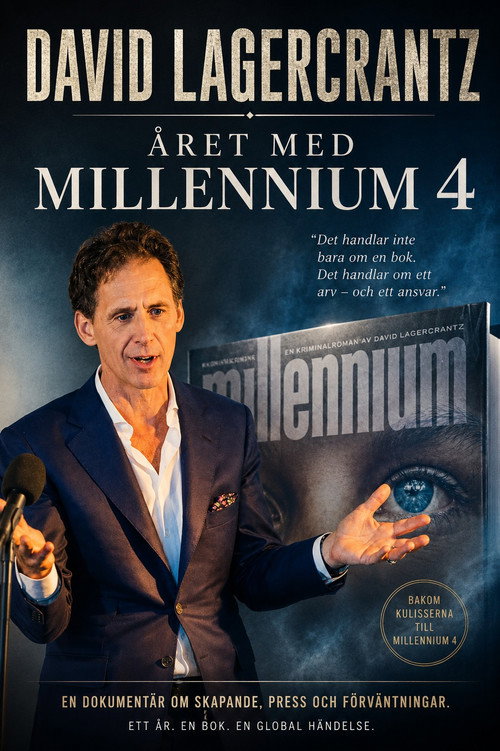 Movie poster for David Lagercrantz – Året med Millennium 4 (2016)
