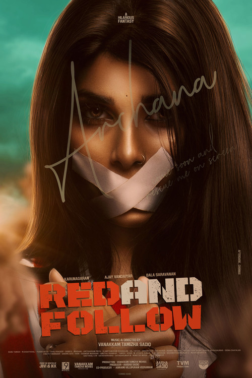 Movie poster for Red and Follow