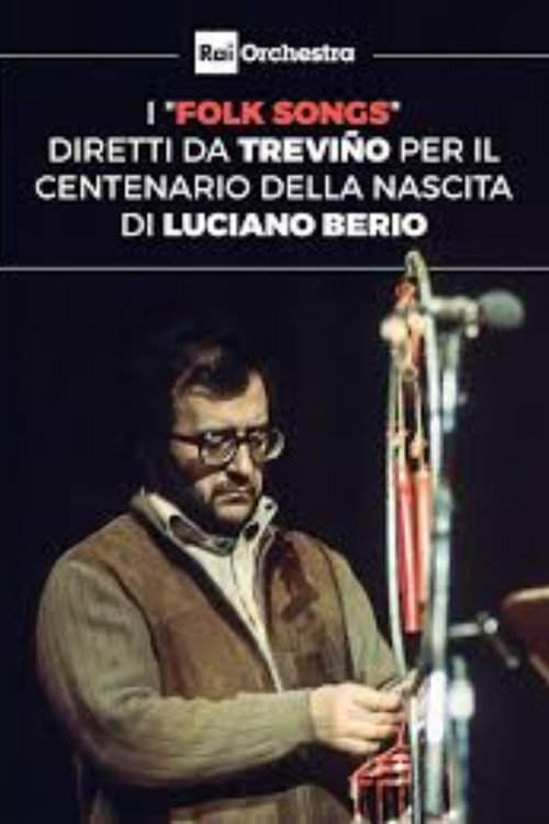 Movie poster for OSN: I Folk Songs diretti da Treviño per il centenario della nascita di Luciano Berio (2025)