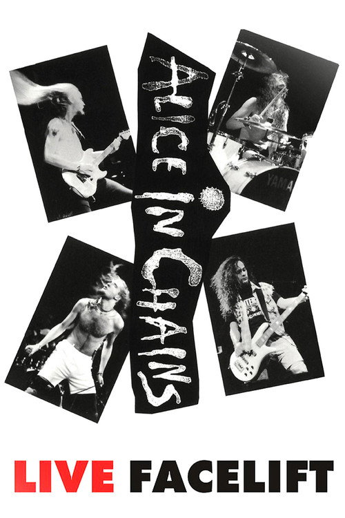 Movie poster for Alice in Chains: Live Facelift (1991)