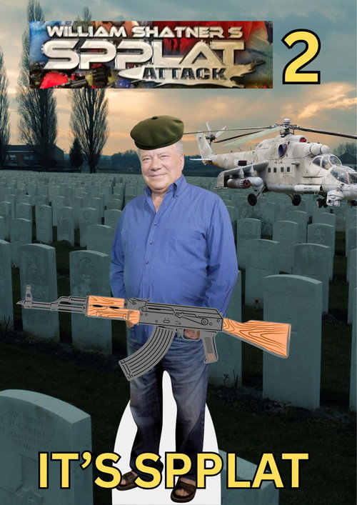 Movie poster for William Shatner's Spplat Attack II (2003)