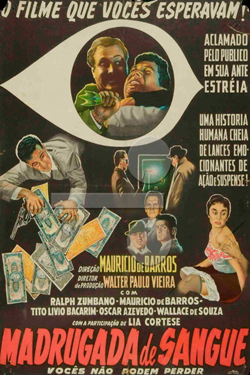 Movie poster for Madrugada de Sangue (1956)