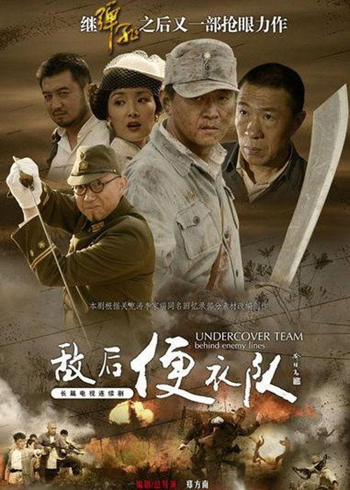 敌后便衣队 poster