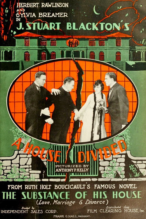 Movie poster for A House Divided (1919)