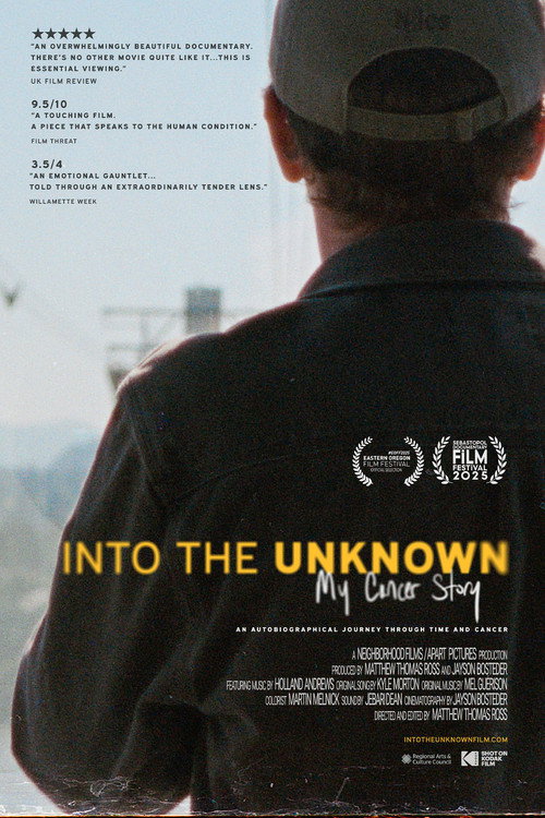 Movie poster for Into the Unknown: My Cancer Story (2025)