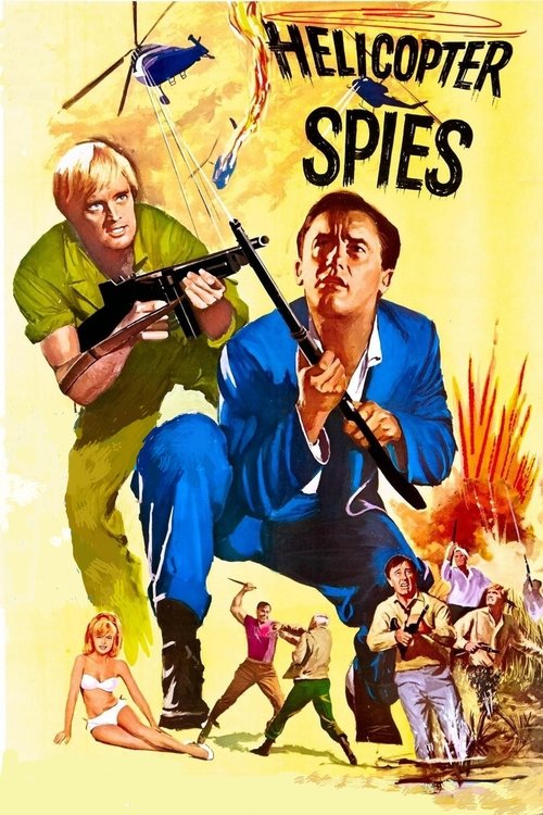 Movie poster for The Helicopter Spies (1968)