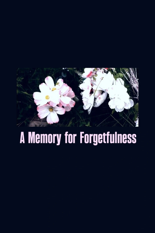 Movie poster for A Memory For Forgetfulness (2011)