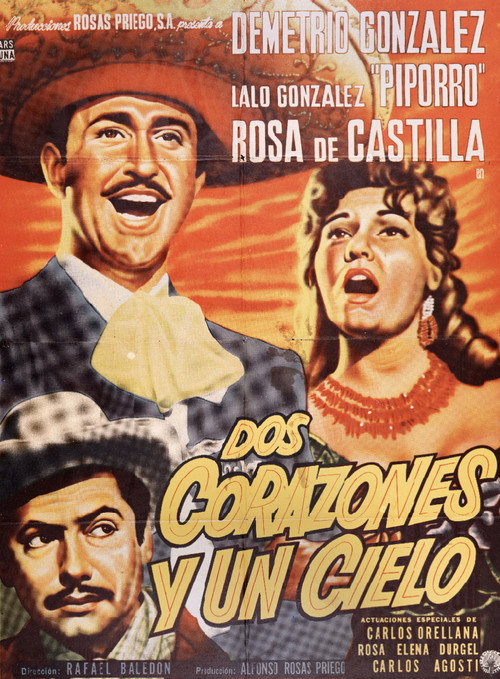 Movie poster for Dos corazones y un cielo (1959)