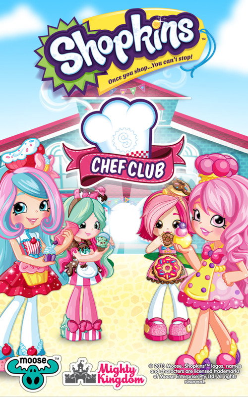 Movie poster for Shopkins Chef Club (2016)