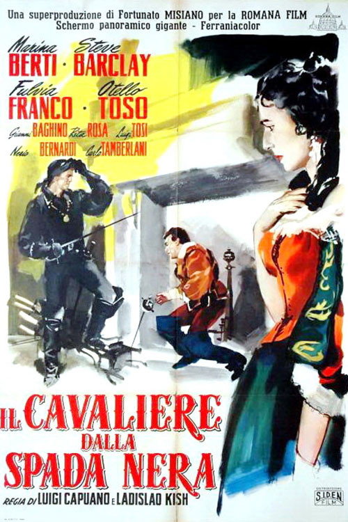 Movie poster for Il cavaliere dalla spada nera (1956)