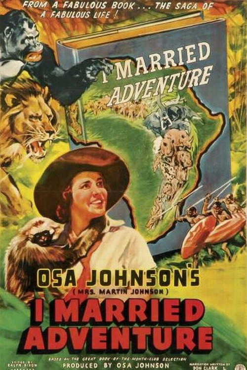 Movie poster for I Married Adventure (1940)