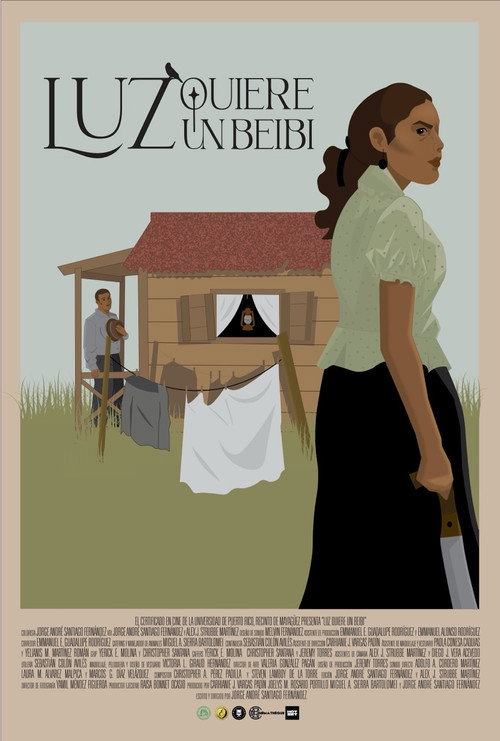 Movie poster for LUZ WANTS A BEIBI (2025)