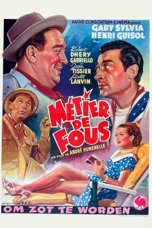 Movie poster for Métier de fous (1948)