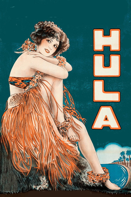 Movie poster for Hula (1927)
