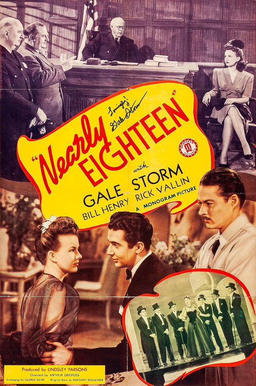 Movie poster for Nearly Eighteen (1943)