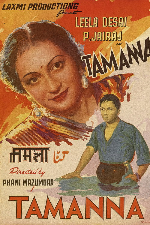Movie poster for Tamanna (1942)