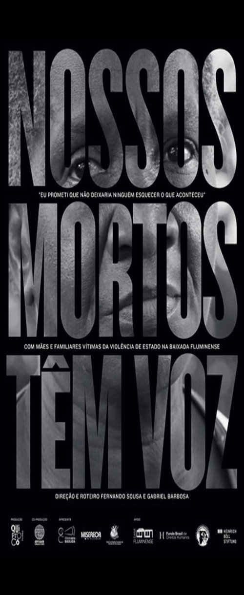 Movie poster for Nossos mortos têm voz (2018)