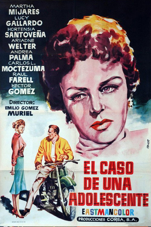 Movie poster for El caso de una adolescente (1958)