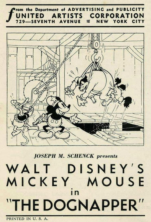 Movie poster for The Dognapper (1934)