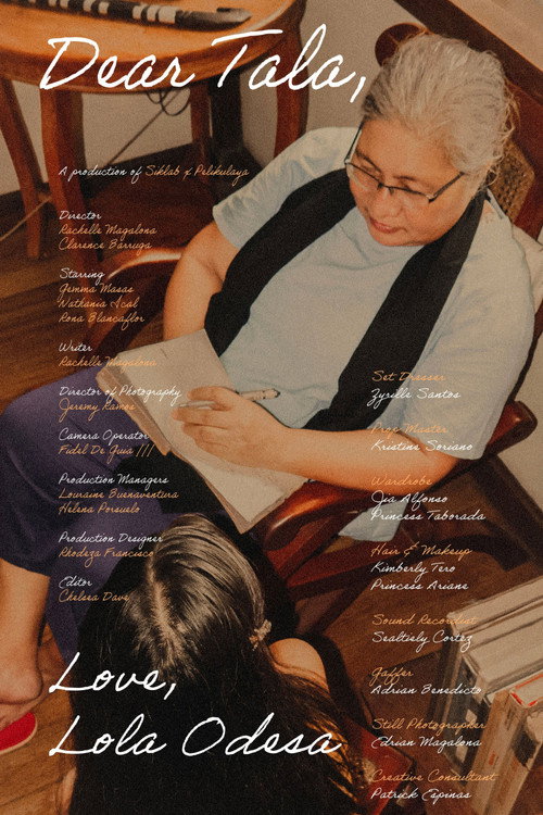 Movie poster for Dear Tala, Love, Grandma Odesa (2025)