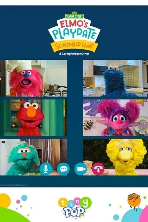 Movie poster for Sesame Street Elmo's Playdate: Scavenger Hunt (2020)