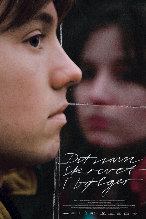 Movie poster for Dit navn skrevet i bølger (2020)