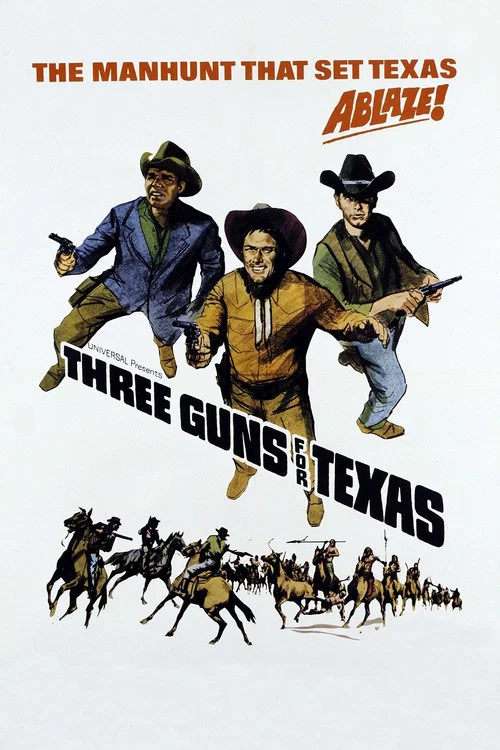 Movie poster for Three Guns for Texas (1968)