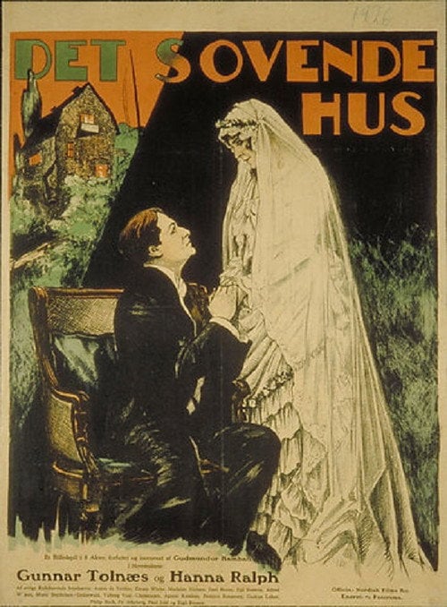 Movie poster for The Sleeping House (1926)