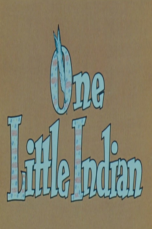 Movie poster for One Little Indian (1954)