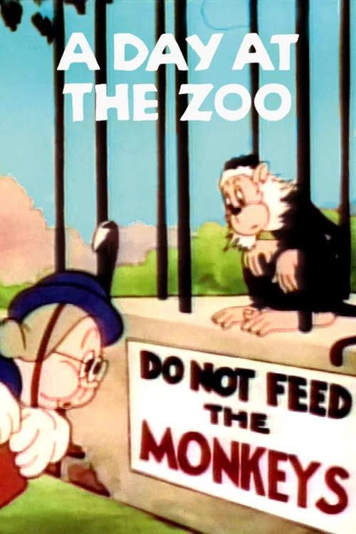 Movie poster for A Day at the Zoo (1939)