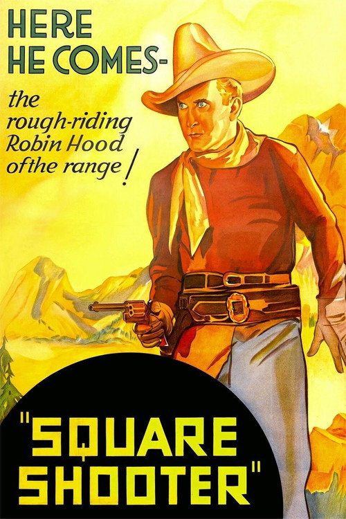 Movie poster for Square Shooter (1935)