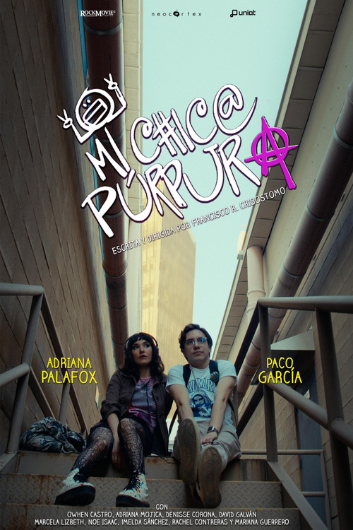 Movie poster for Mi chica púrpura (2025)