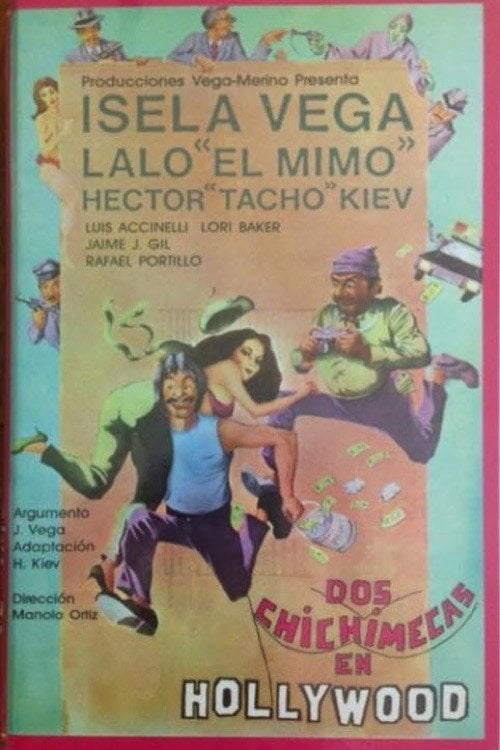 Movie poster for Dos Chichimecas en Hollywood (1986)