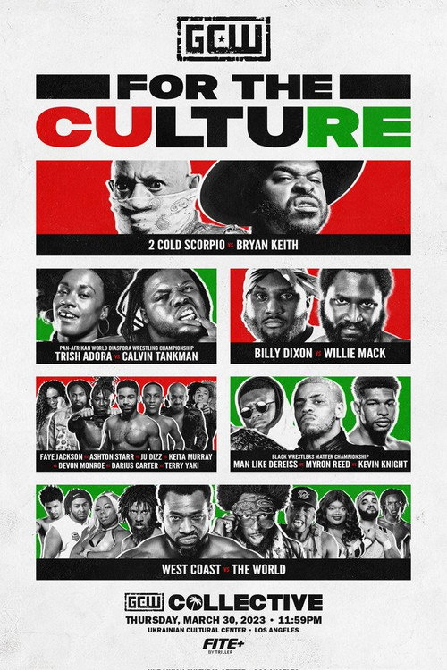 Movie poster for GCW For the Culture 2023 (2023)