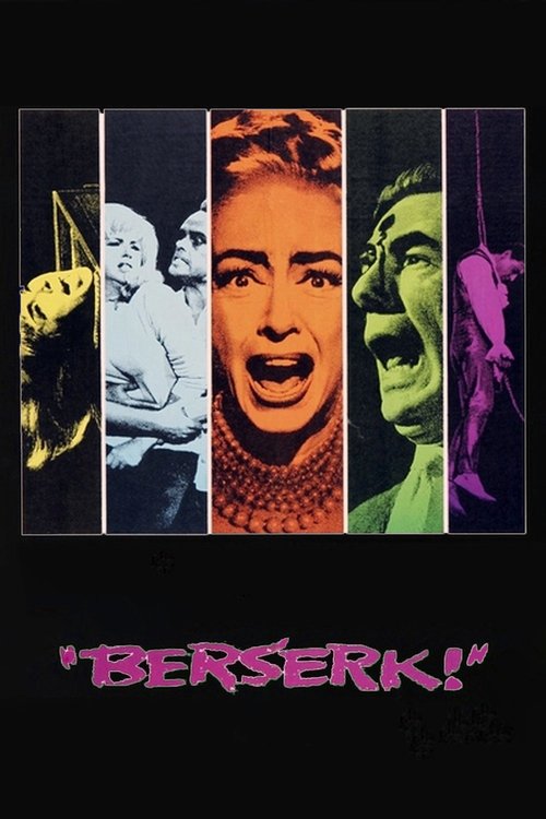 Movie poster for Berserk! (1967)