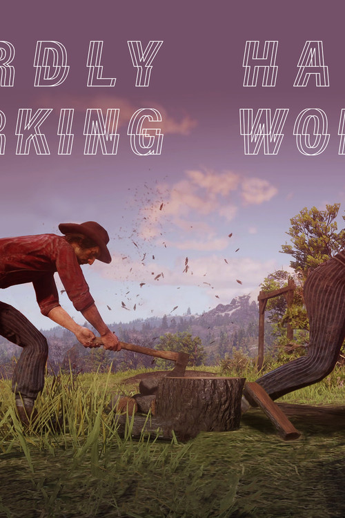 Movie poster for Hardly Working (2022)
