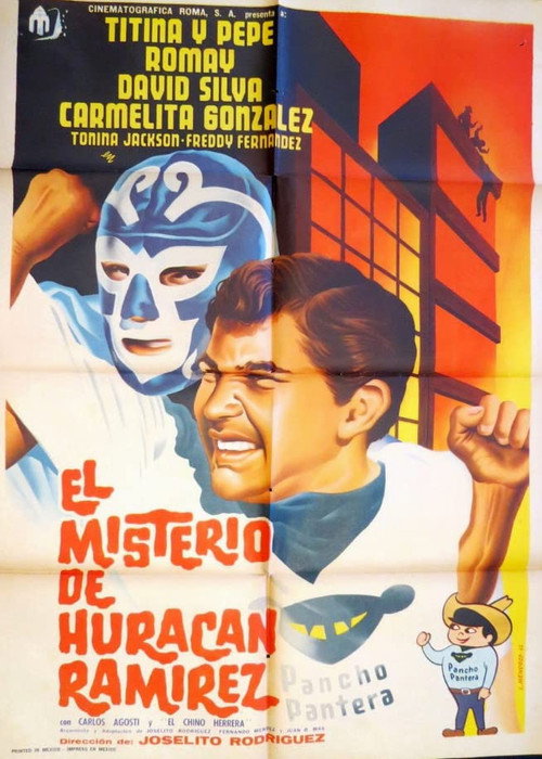 Movie poster for El Misterio de Huracán Ramírez (1962)
