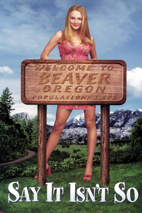 Movie poster for Say It Isn't So (2001)