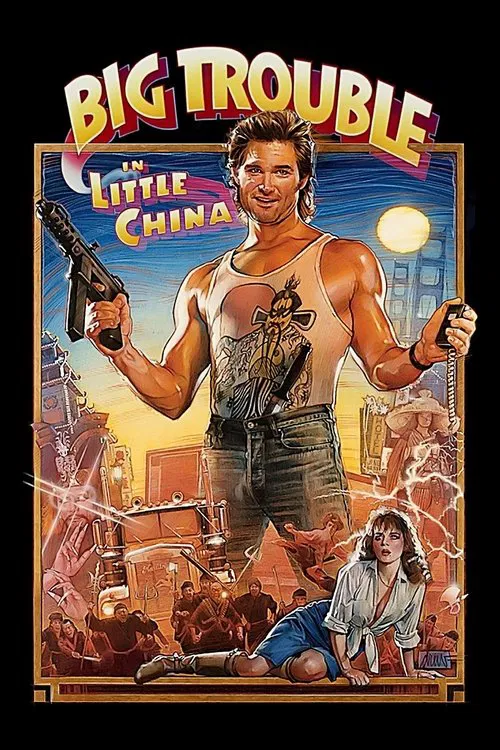 Movie poster for Big Trouble in Little China (1986)