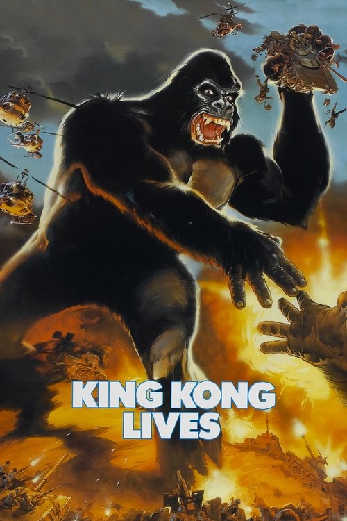 Movie poster for King Kong Lives (1986)