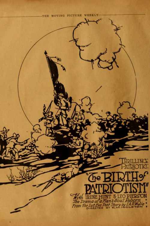 Movie poster for The Birth of Patriotism (1917)