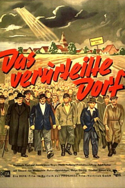 Movie poster for The Condemned Village (1952)