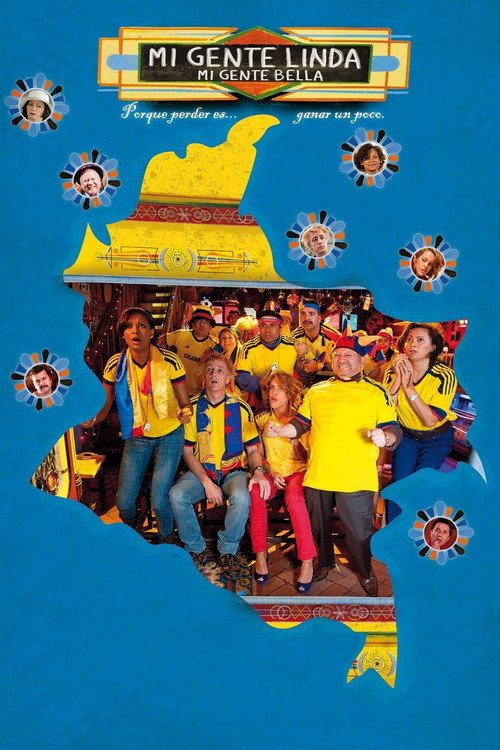 Movie poster for Mi gente linda, mi gente bella (2012)
